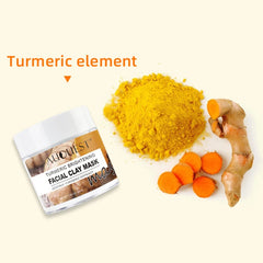 Turmeric Clay Mask for Acne and Deep Cleansing