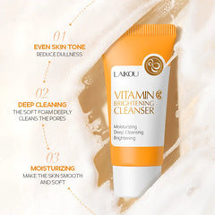Sakura Facial Cleanser Set with Vitamin C and Milk Cleanser