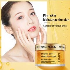 24K Gold Collagen Face Cream for Moisturizing and Firming
