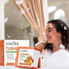 Turmeric Soap Bar for Face and Body
