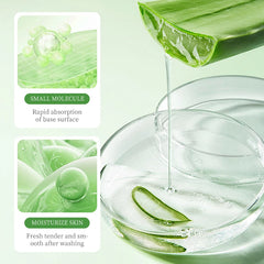 Aloe Vera Sparkling Peeling Gel for Gentle Exfoliation and Deep Cleansing