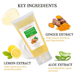 Turmeric Face Wash Gel for Clear, Bright, and Acne-Free Skin