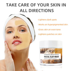 Turmeric Clay Mask for Acne and Deep Cleansing