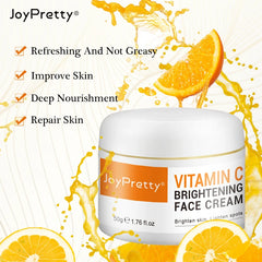 Vitamin C Face Cream for Dark Spots and Skin Brightening