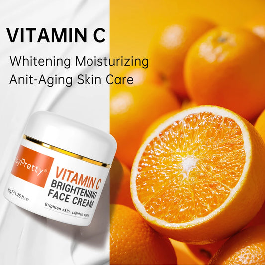Vitamin C Face Cream for Dark Spots and Skin Brightening