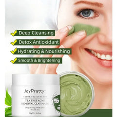 Green Tea Clay Mask for Deep Cleansing and Hydration
