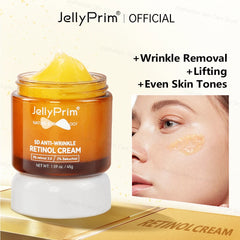 Retinol Face Cream with Vitamin E for Anti-Wrinkle and Hydration