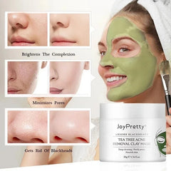 Green Tea Clay Mask for Deep Cleansing and Hydration