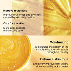 24K Gold Collagen Face Cream for Moisturizing and Firming