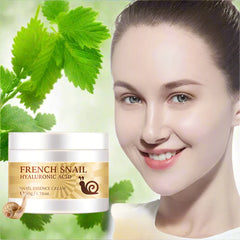 Snail Face Cream with Hyaluronic Acid for Firming and Nourishment