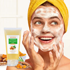 Turmeric Face Wash Gel for Clear, Bright, and Acne-Free Skin